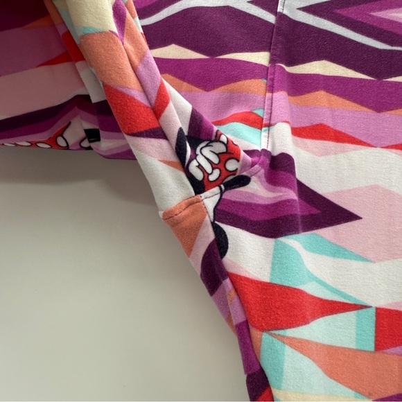 Lularoe Multicolor Geometric Disney Minnie Mouse High Rise Leggings Tall & Curvy - Picture 5 of 11